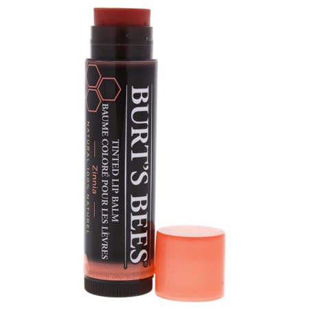 3) Burt's Bees Tinted Lip Balm in Zinnia