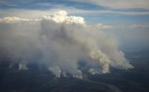 Wildfires continue burning in and around Fort McMurray, Alta., Wednesday, May 4, 2016. THE CANADIAN PRESS/Jeff McIntosh