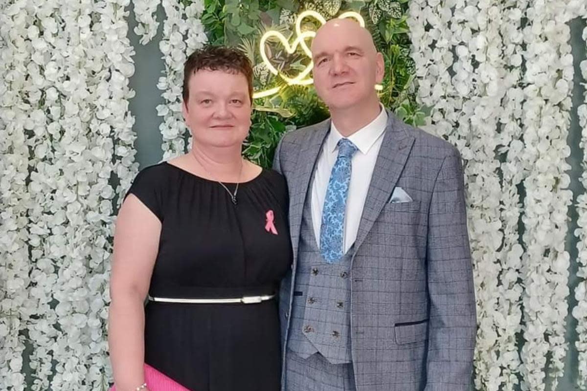 Kevin McCreadie with sister Belinda <i>(Image: Ultra Events)</i>