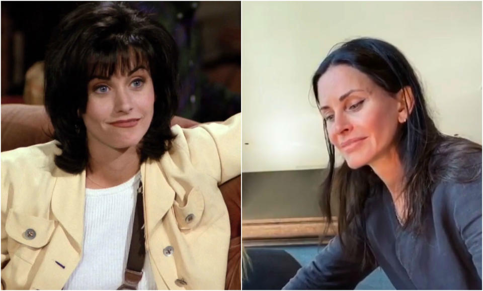 Courteney Cox, antes y después