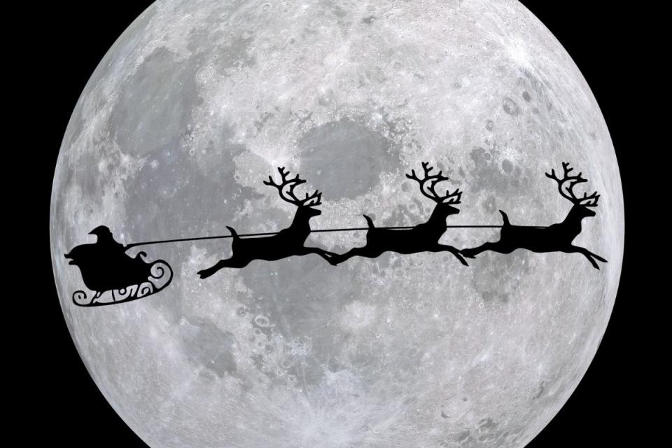 Oxford one of the best cities to spot Santa in the skies, according to SCIENCE <i>(Image: Canva)</i>