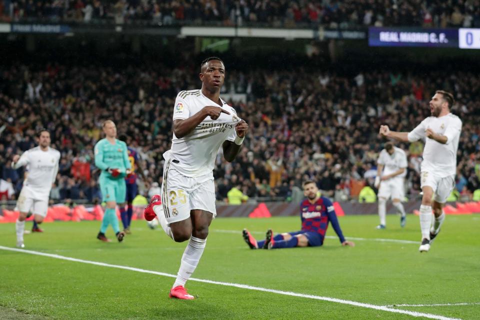 Vinicius Junior has a big part to play in Real Madrid's future Photo: Getty Images