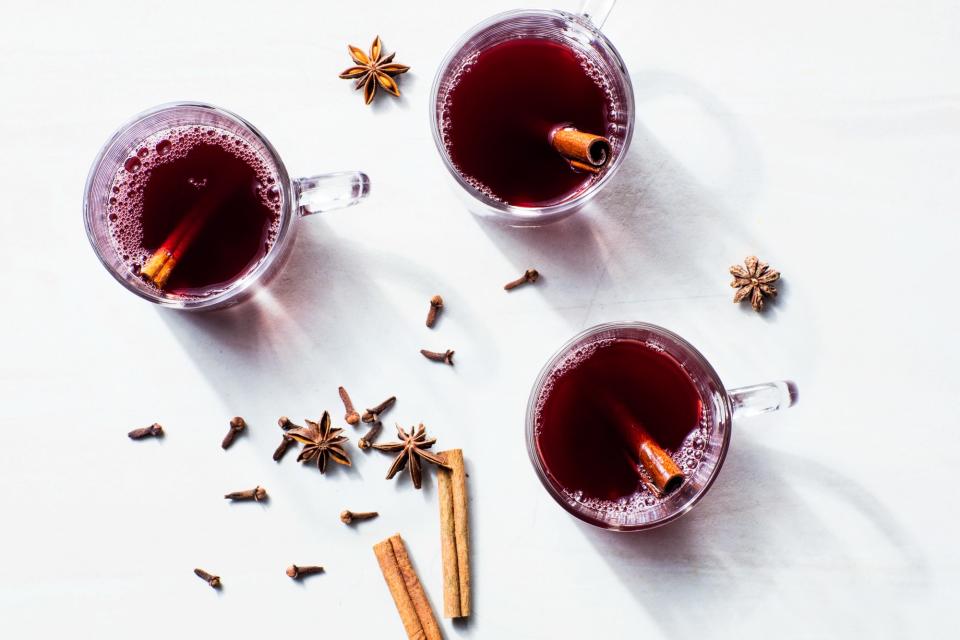 Quick Cider-Mulled Wine