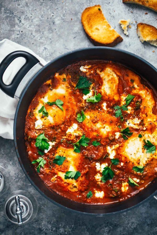 <strong>Get the <a href="http://pinchofyum.com/one-pot-spicy-eggs-and-potatoes" target="_blank">One-Pot Spicy Eggs And Potatoes recipe</a>&nbsp;from Pinch of Yum</strong>
