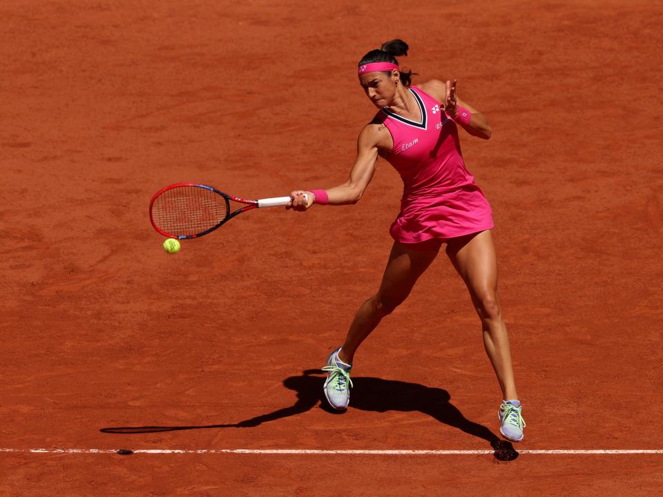 Caroline Garcia has gone a set up on Anna Blinkova (Getty Images)