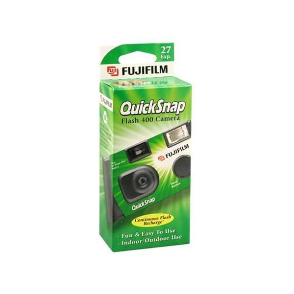 Fujifilm QuickSnap Flash 400 Disposable 35mm Camera (Pack of 2)