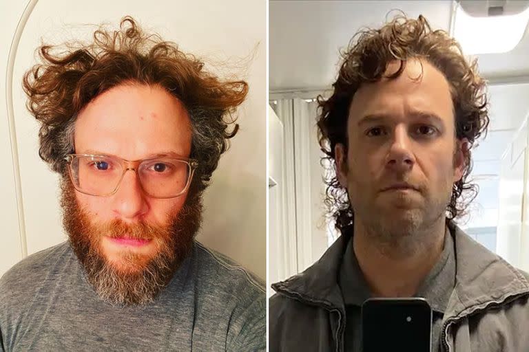 Seth Rogen se afeitó por completo y ahora luce muy diferente