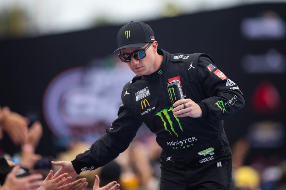 NASCAR Cup Series driver Tyler Reddick during the Daytona 500 at Daytona International Speedway on Feb. 19, 2023.