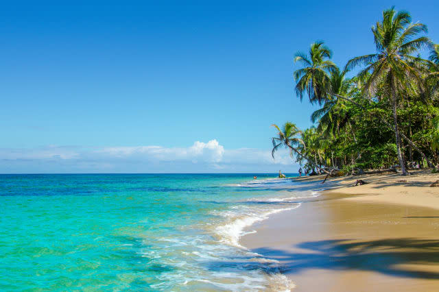 Caribbean beach close to Puerto Viejo - Costa Rica