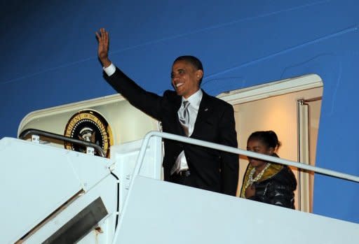 President Barack Obama, seen here on November 7, will meet democracy icon Aung San Suu Kyi and President Thein Sein on the first visit to the country by a sitting US president, on a visit Myanmar officials say will take place on November 19