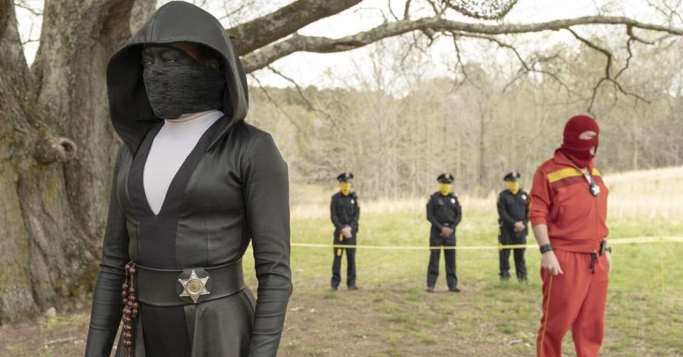 Regina King as Angela Abar &mdash; aka Sister Night &mdash; in HBO&rsquo;s &ldquo;Watchmen.&rdquo; (Photo: HBO)