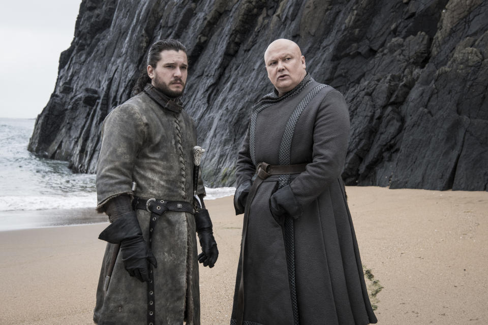 Kit Harington, Conleth Hill | Helen Sloan—HBO