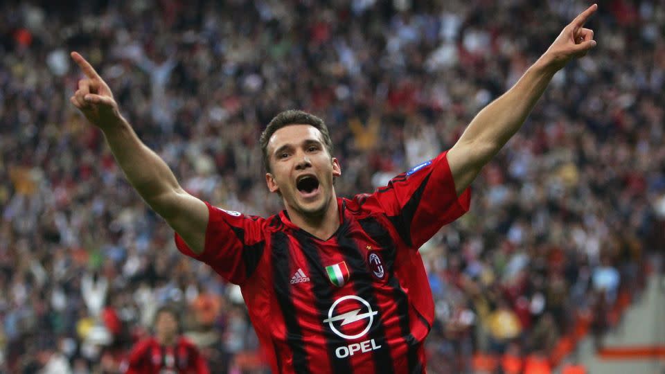 Shevchenko is well-known in Italy, having been a prolific scorer at AC Milan. - Alex Livesey/Getty Images