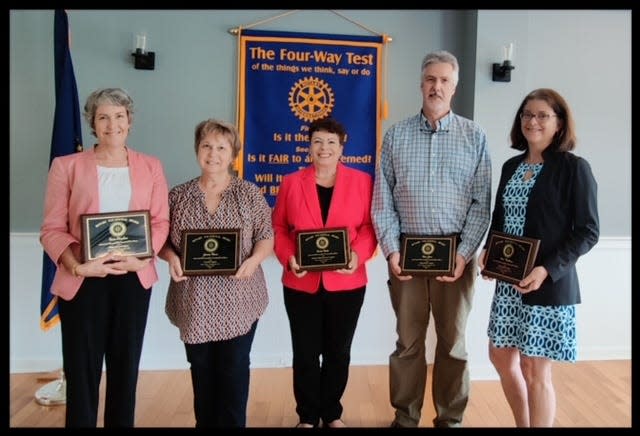 The Portsmouth Rotary Club awarded five deserving citizens, annual Portsmouth Rotary Vocational Awards.