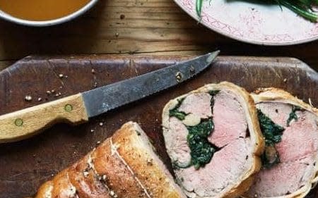 Roast saddle of lamb recipe