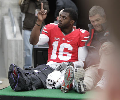 Can the Buckeyes keep up with the Badgers without J.T. Barrett under center? (AP)