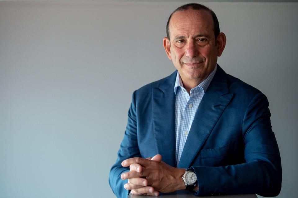 Major League Soccer Commissioner Don Garber is pictured at Nissan Stadium on Wednesday, Aug. 11, 2021 in Nashville, Tenn.