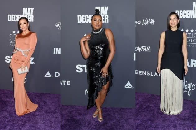 Eva Longoria Shines in Stella McCartney, Taraji P. Henson Dons Pat