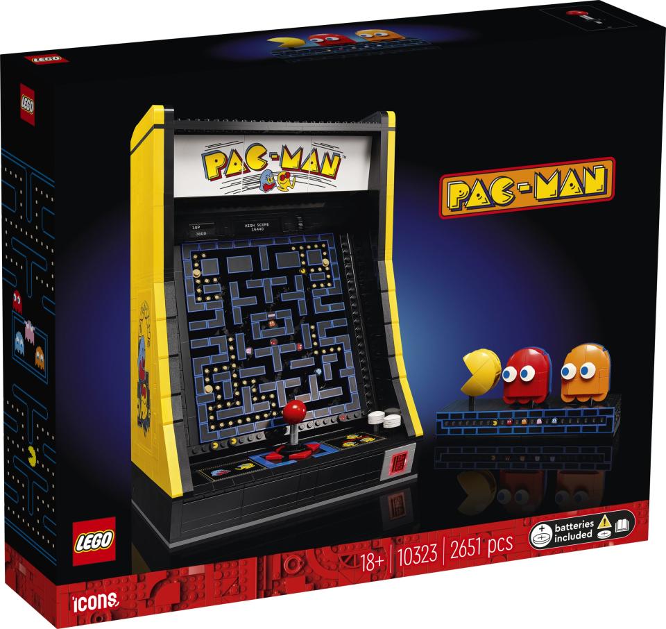 以經典遊戲《PAC-MAN》為主題，樂高與萬代南夢宮娛樂推出LEGO ICONS《PAC-MAN》