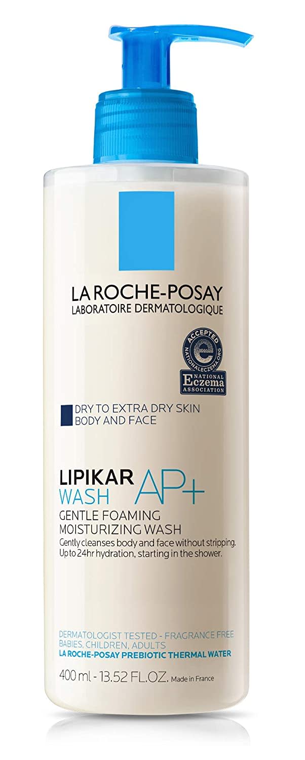 La Roche-Posay Lipikar Wash AP+, best unscented body wash