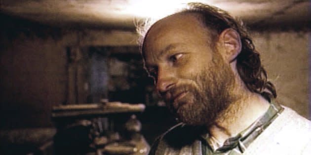 Robert William Pickton is shown in an undated picture taken from TV.