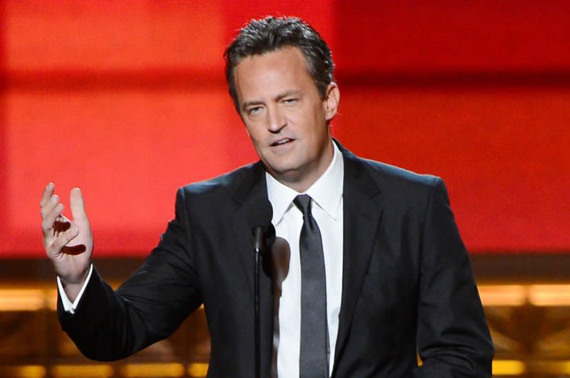 Matthew Perry was one of the many beloved Hollywood stars who died in 2023. File Photo by Jim Ruymen/UPI
