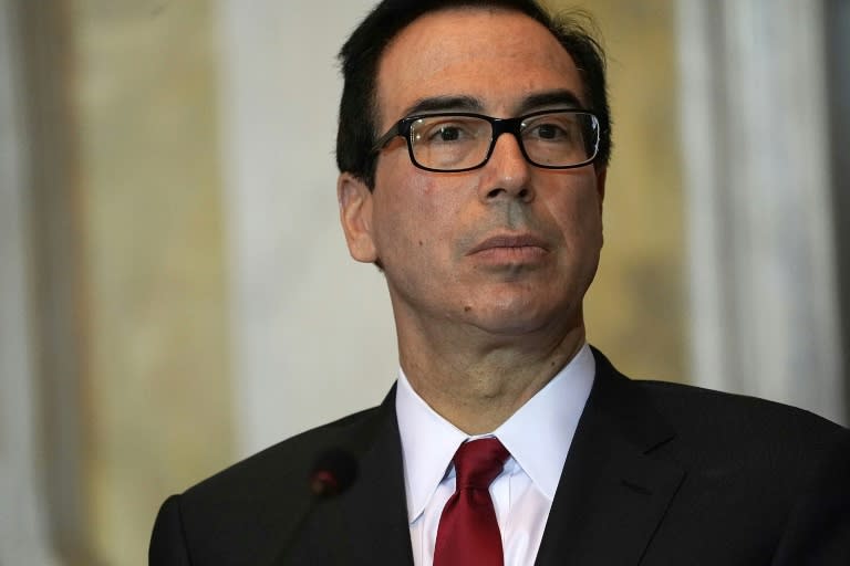 US Secretary of the Treasury Steven Mnuchin has refrained from escalating a fight over China's currency