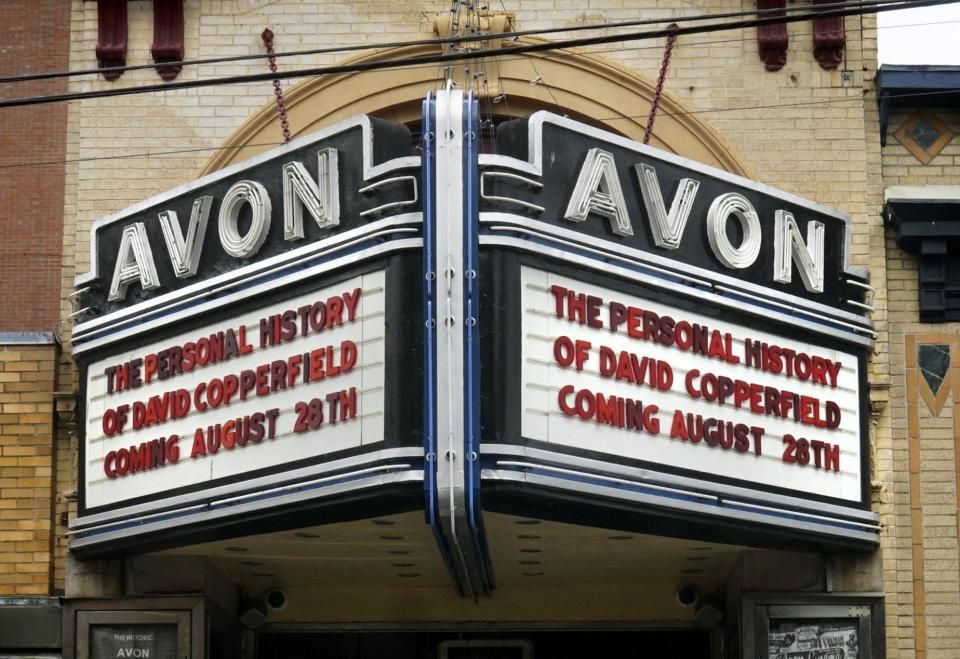 Providence, RI, Aug 19, 2020 -  Exterior of the Avon Cinema on Thayer St. [The Providence Journal / Kris Craig]