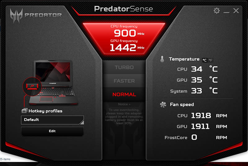 Acer PredatorSense