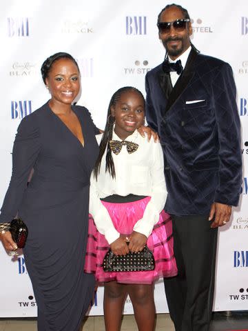 <p>Chelsea Lauren/WireImage</p> Shante Broadus, Cori Broadus and rapper Snoop Dogg arrive at the 11th Annual BMI Urban Awards on August 26, 2011 in Hollywood, California.