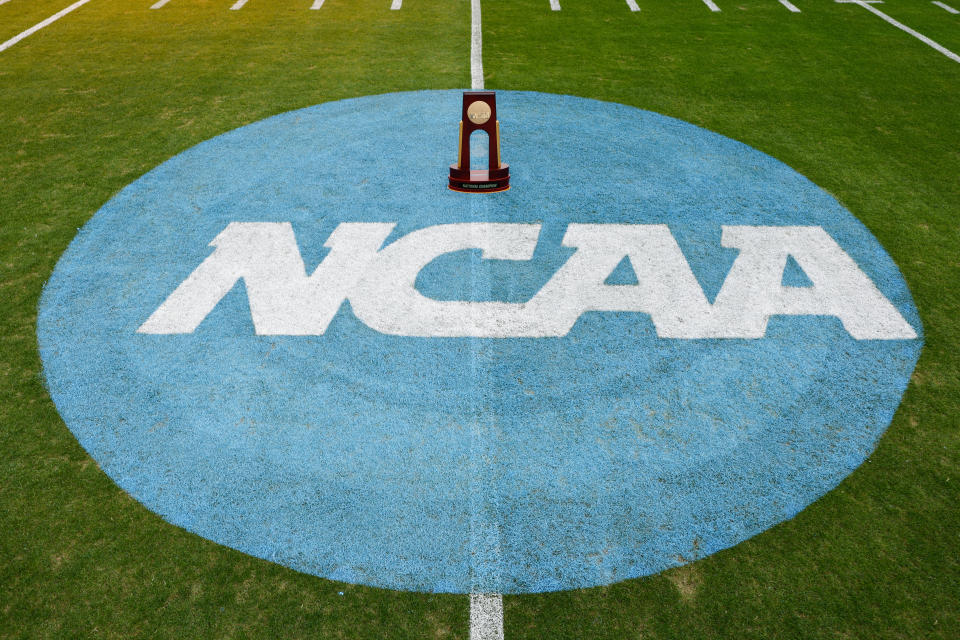 There are several major court cases that could radically change the distribution of revenue in college sports.  (C Morgan Engel/Getty Images)