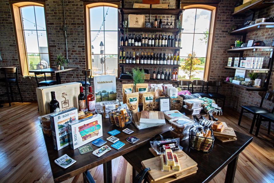 Middlebrook Mercantile tries to keep its inventory stocked with local vendors.