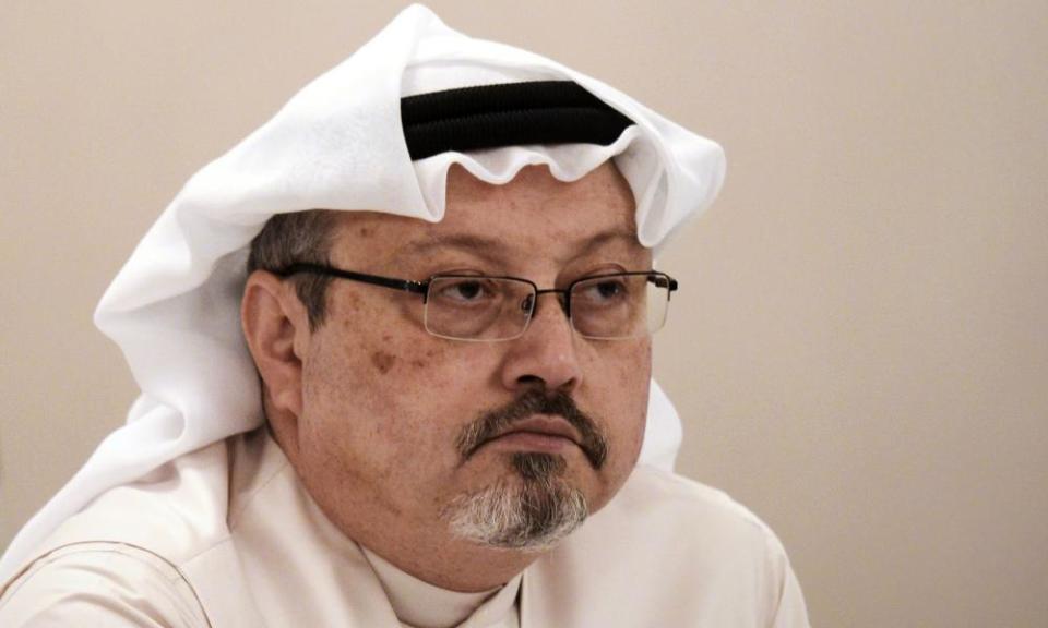 The Saudi journalist Jamal Khashoggi