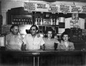 <p>When diners first began back in the early 1900s, they were more like dining cars where people ate food quickly, instead of restaurants. But as their style evolved, they became<a href="https://archive.curbed.com/2017/5/30/15716116/restaurants-diners-prefab-historic-preservation" rel="nofollow noopener" target="_blank" data-ylk="slk:sit-down spots;elm:context_link;itc:0;sec:content-canvas" class="link "> sit-down spots </a>with waitresses and friendly owners. </p>