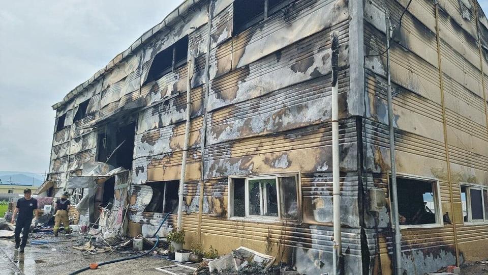 Fire at Dog Rescue in South Korea