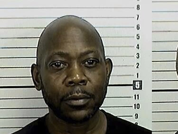 This undated jail booking photo from the Camden County Sheriff's Office in Georgia shows Varshan Brown, who was charged with felony murder and other crimes after sheriff's deputies fatally shot Brown's cousin in a May 4, 2021, drug raid at his home. A trial jury acquitted Brown of the murder charge Thursday, Sept. 15, 2023, but convicted him on counts of assaulting law officers, possessing cocaine with intent to distribute and illegal possession of a firearm. A judge sentenced him to life in prison. (Camden County Sheriff's Office via AP)