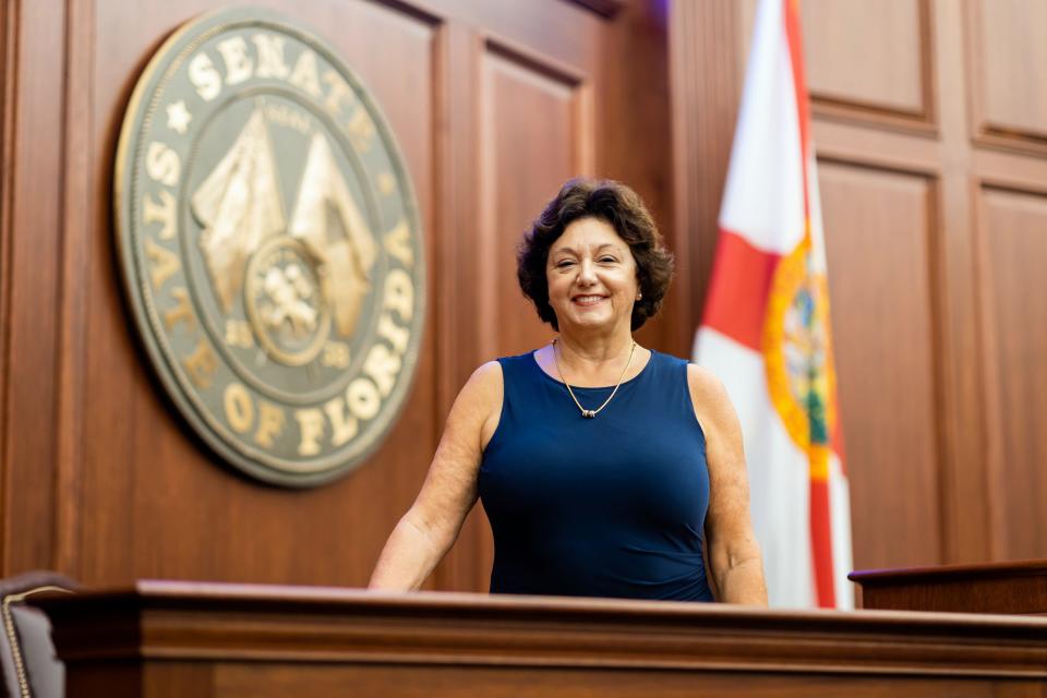 The Florida Senate formally installed Naples Republican Kathleen Passidomo as its first female president in a generation on Tuesday. She marked the occasion by promising to work with Democrats but stressing that the voters had placed her party firmly in charge.