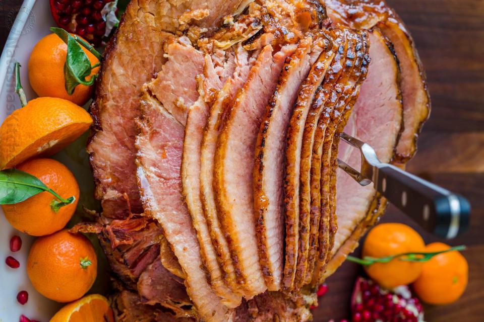 Apricot Honey Baked Ham