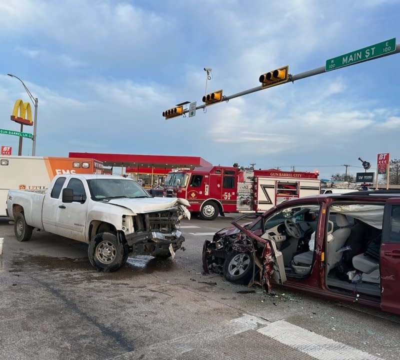 Photo courtesy of the Gun Barrel City Fire Department.