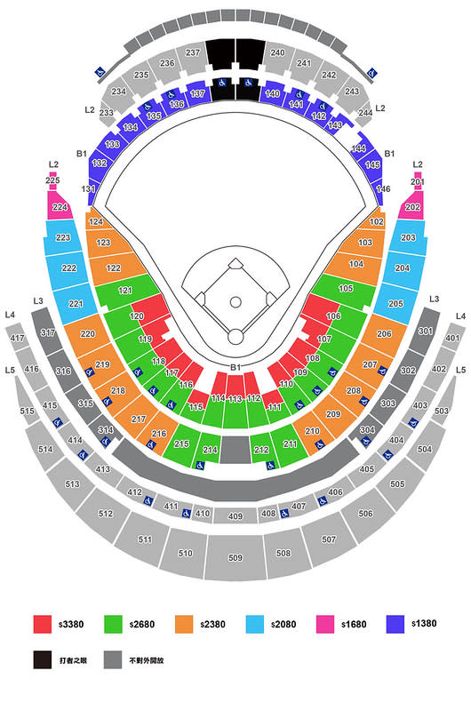 讀賣巨人台灣試合門票在12月12日中午12日開始預售，首波開放2.6萬張門票。 （聯合數位文創提供）