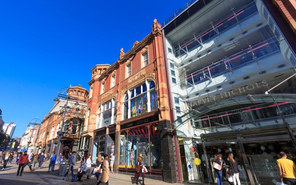 The Harvey Nichols store in Leeds - iStock