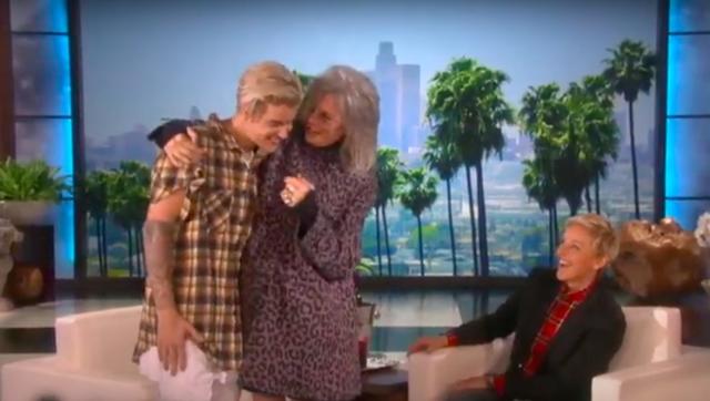 Diane Keaton Stars in Justin Bieber's New Music Video