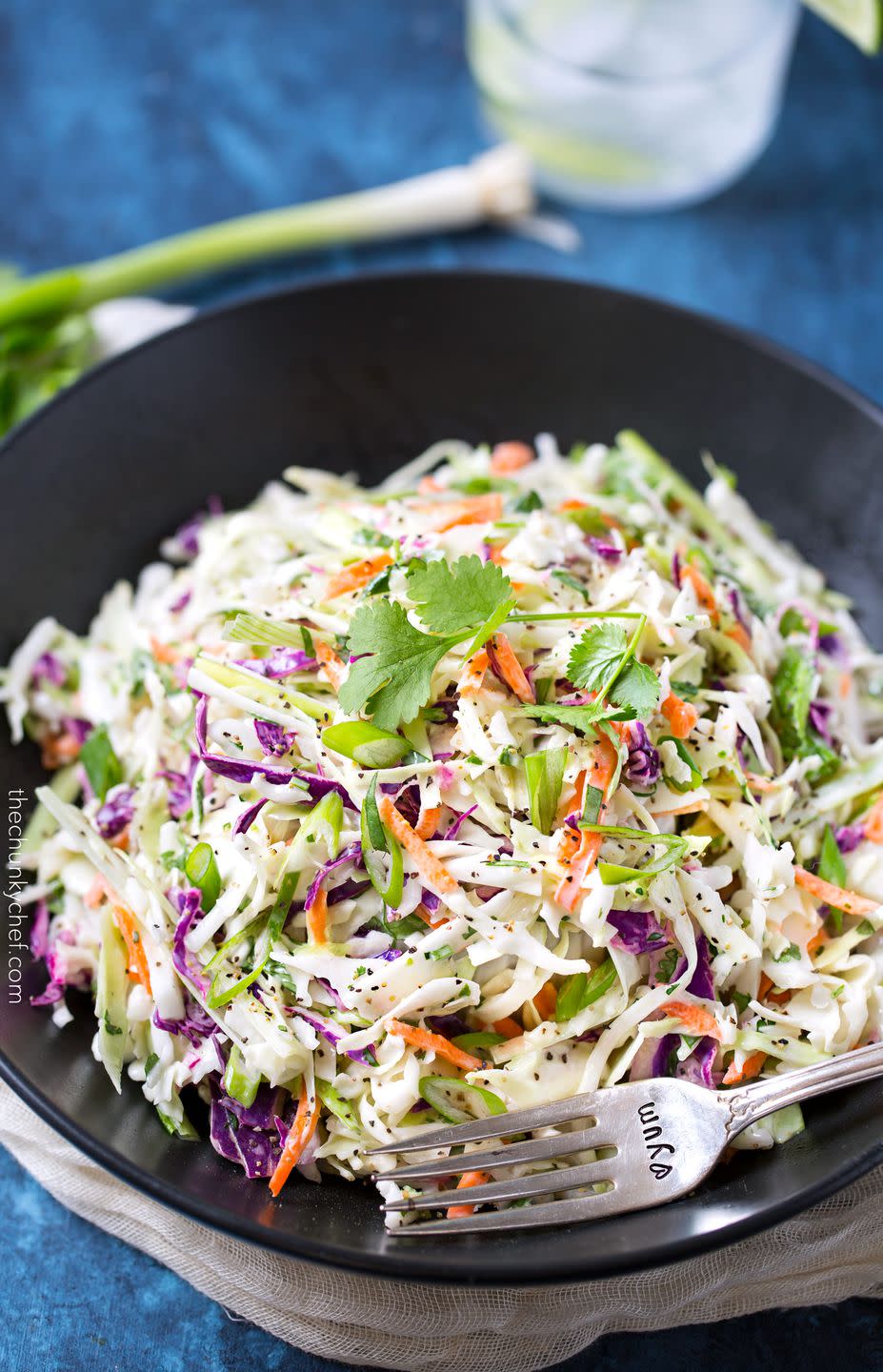 Tequila Lime Coleslaw with Cilantro