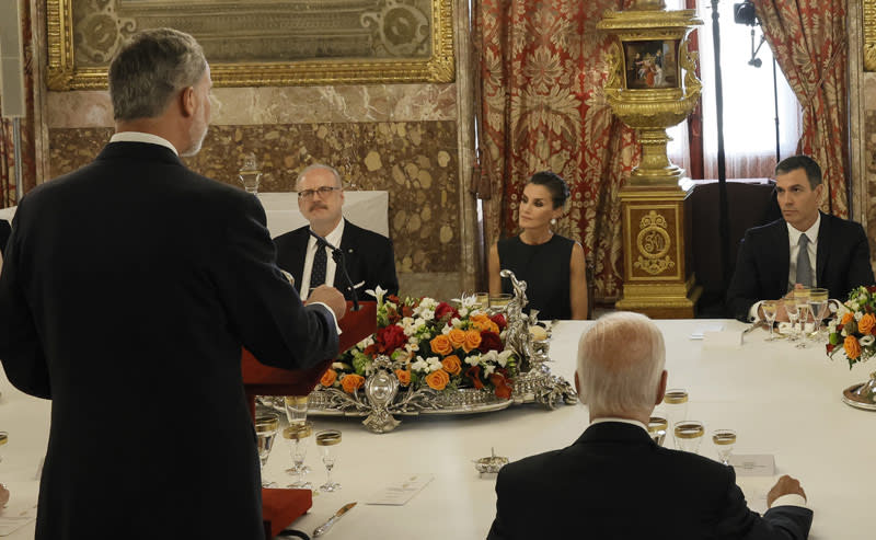 El Rey en un momento de su discurso