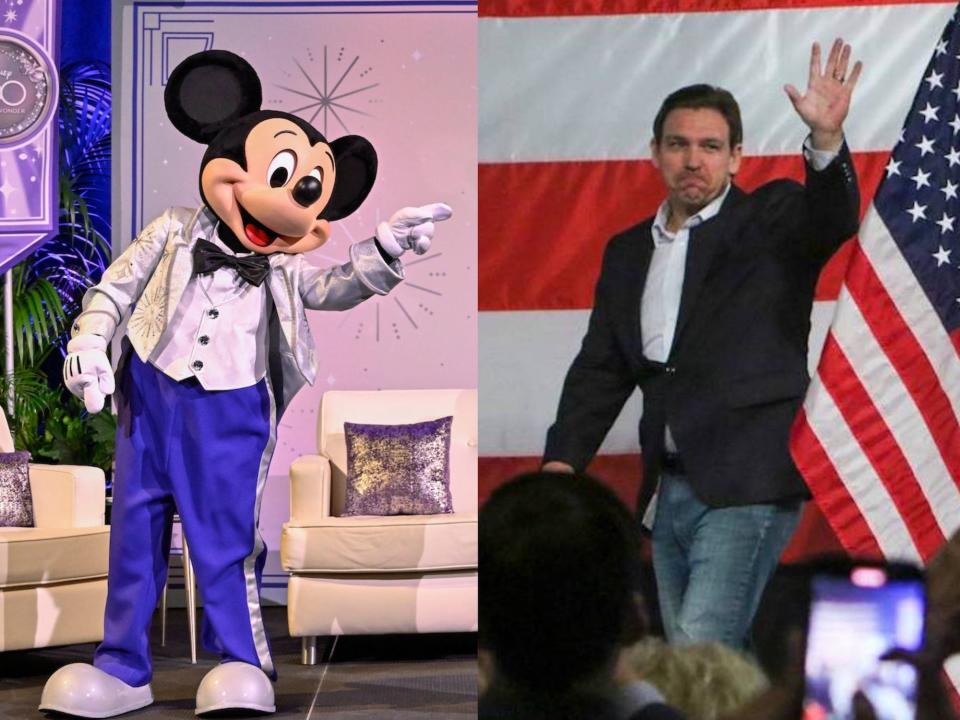 The DeSantis campaign has been polling The Walt Disney Co. in early primary voting states, and found it's unpopular.