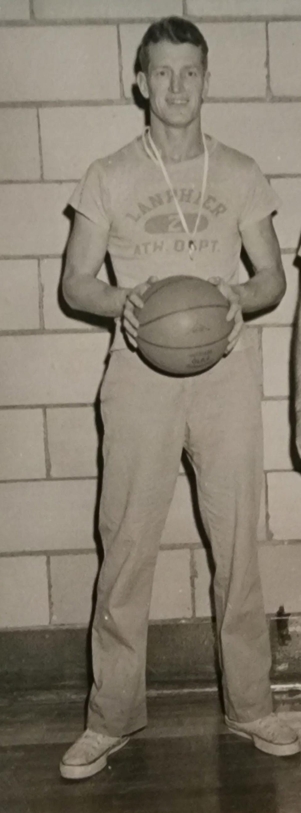 Ray Ramsey served as an assistant boys basketball coach for Arlyn Lober.