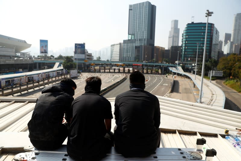 Protests at Hong Kong's university campuses