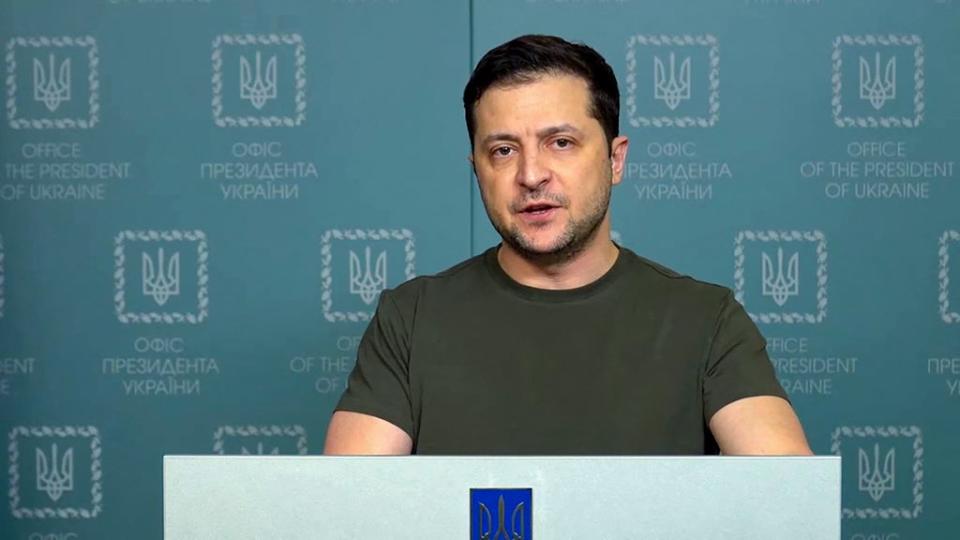 Volodymyr Zelensky, presidente de Ucrania (AFP)