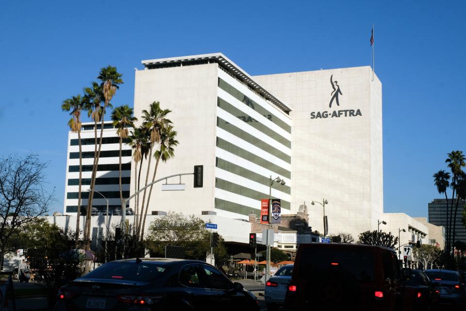 SAG-AFTRA headquarters in Los Angeles - Credit: GI