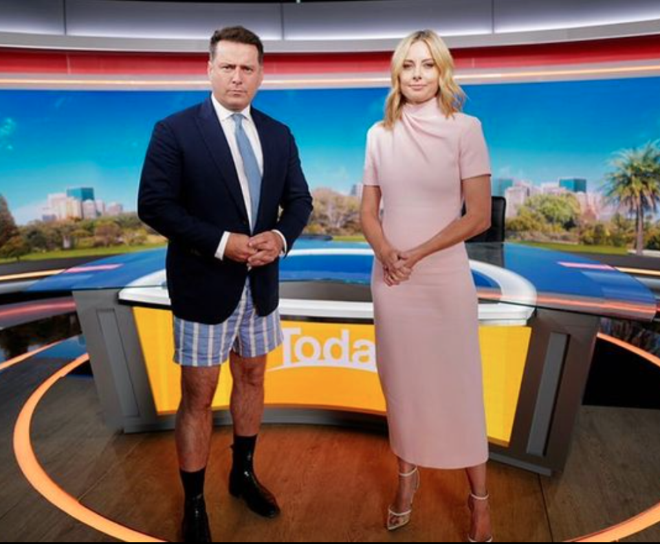 Karl returned to the Today desk alongside Allison Langdon in 2020. Photo: Nine